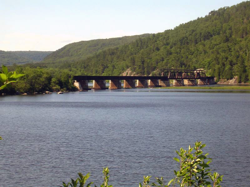 The Ottawa River at Mattawa — where the rivers meet